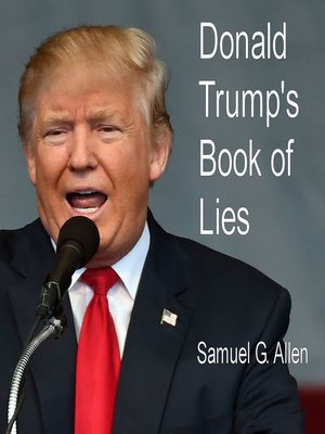 cover image of Donald Trump's Book of Lies